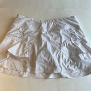 ATHLETA WHITE TENNIS SKIRT SIZE XS